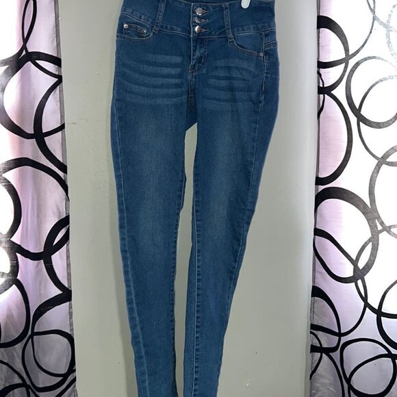Fashion nova size 0 stretch denim skinny jeans - Picture 1 of 6